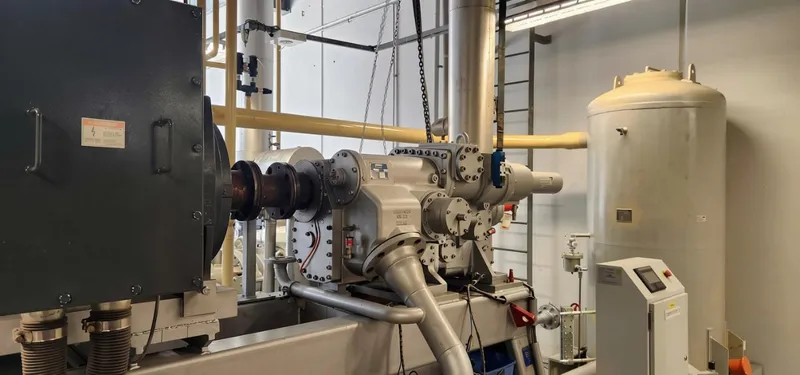 Ammonia plant room